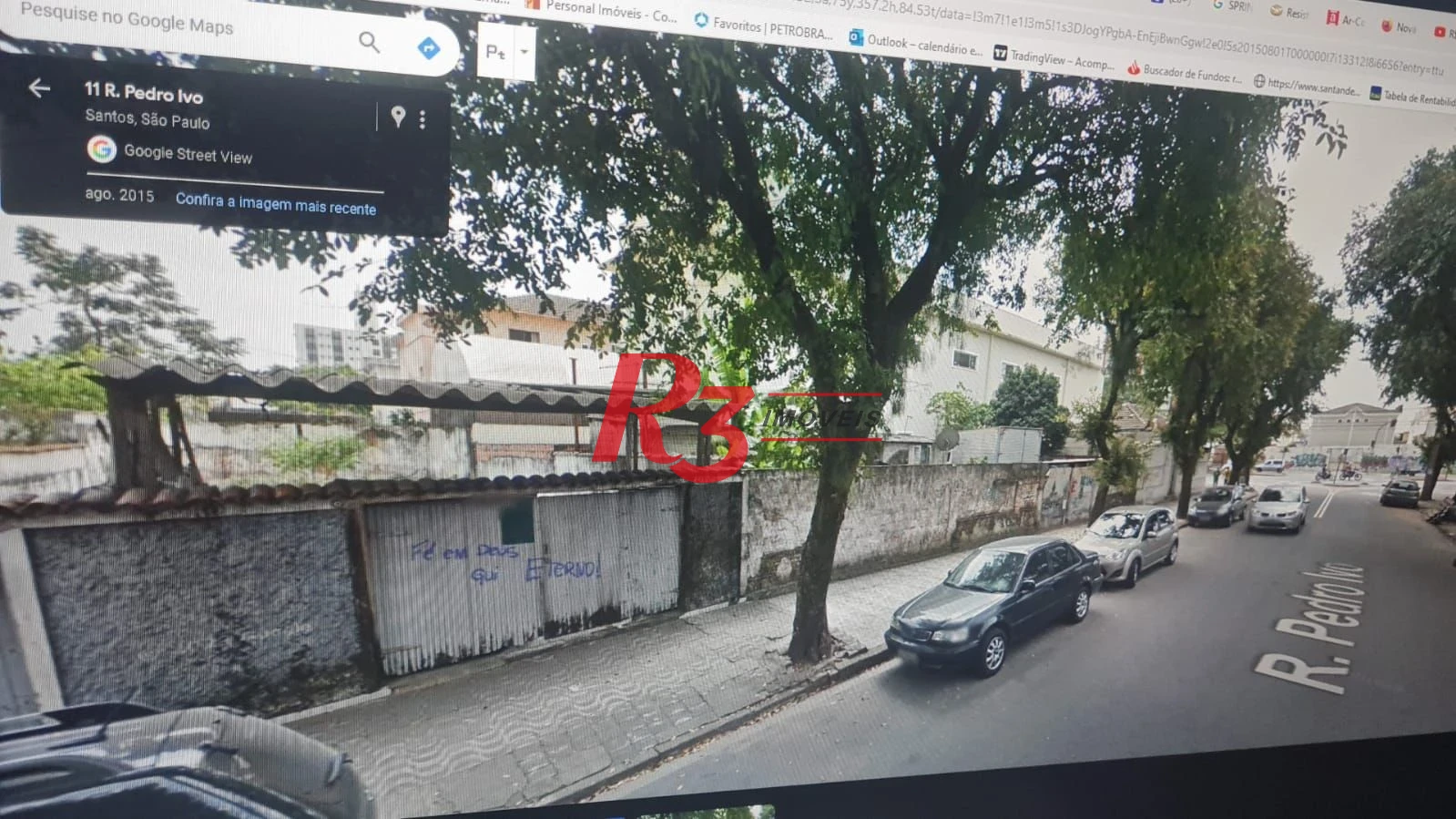Terreno à venda, 240 m² por R$ 870.000,00 - Embaré - Santos/SP