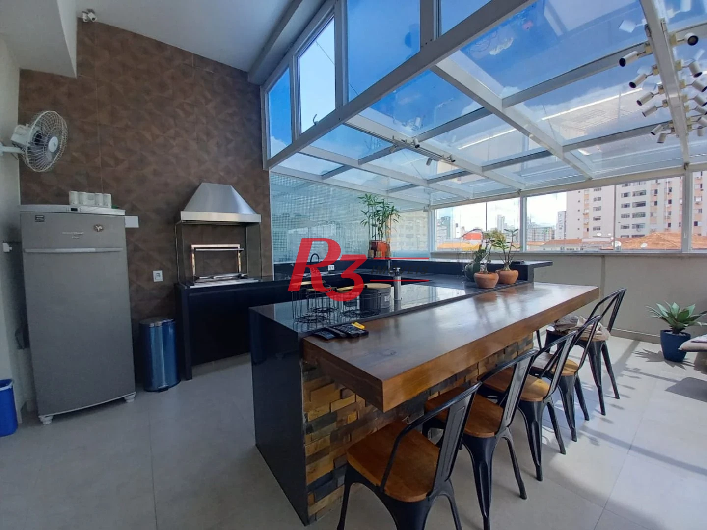 Apartamento Garden à venda, 90 m² por R$ 1.400.000,00 - Campo Grande - Santos/SP