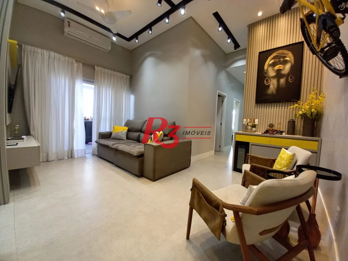 Apartamento Garden à venda, 90 m² por R$ 1.400.000,00 - Campo Grande - Santos/SP