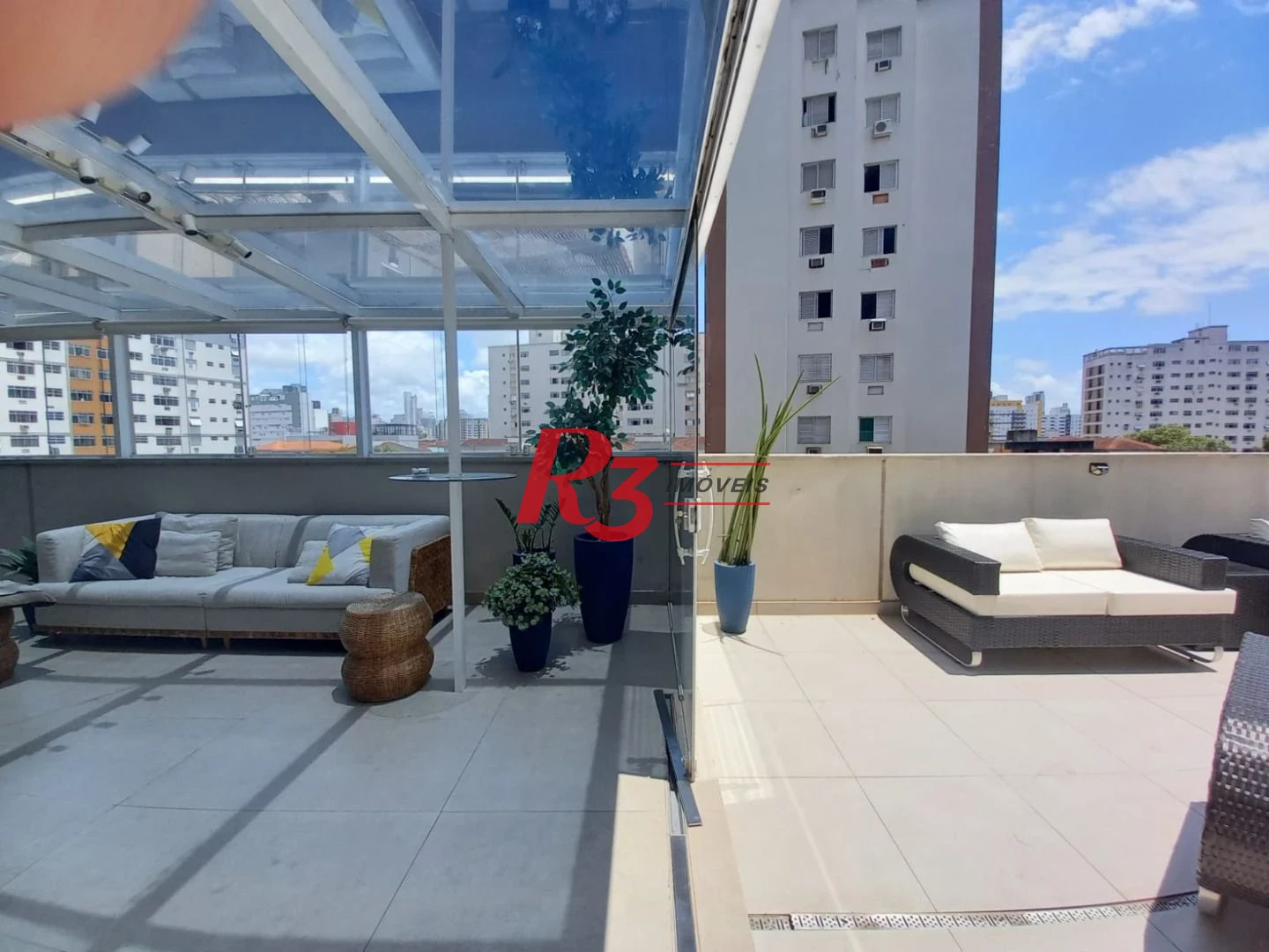 Apartamento Garden à venda, 90 m² por R$ 1.400.000,00 - Campo Grande - Santos/SP