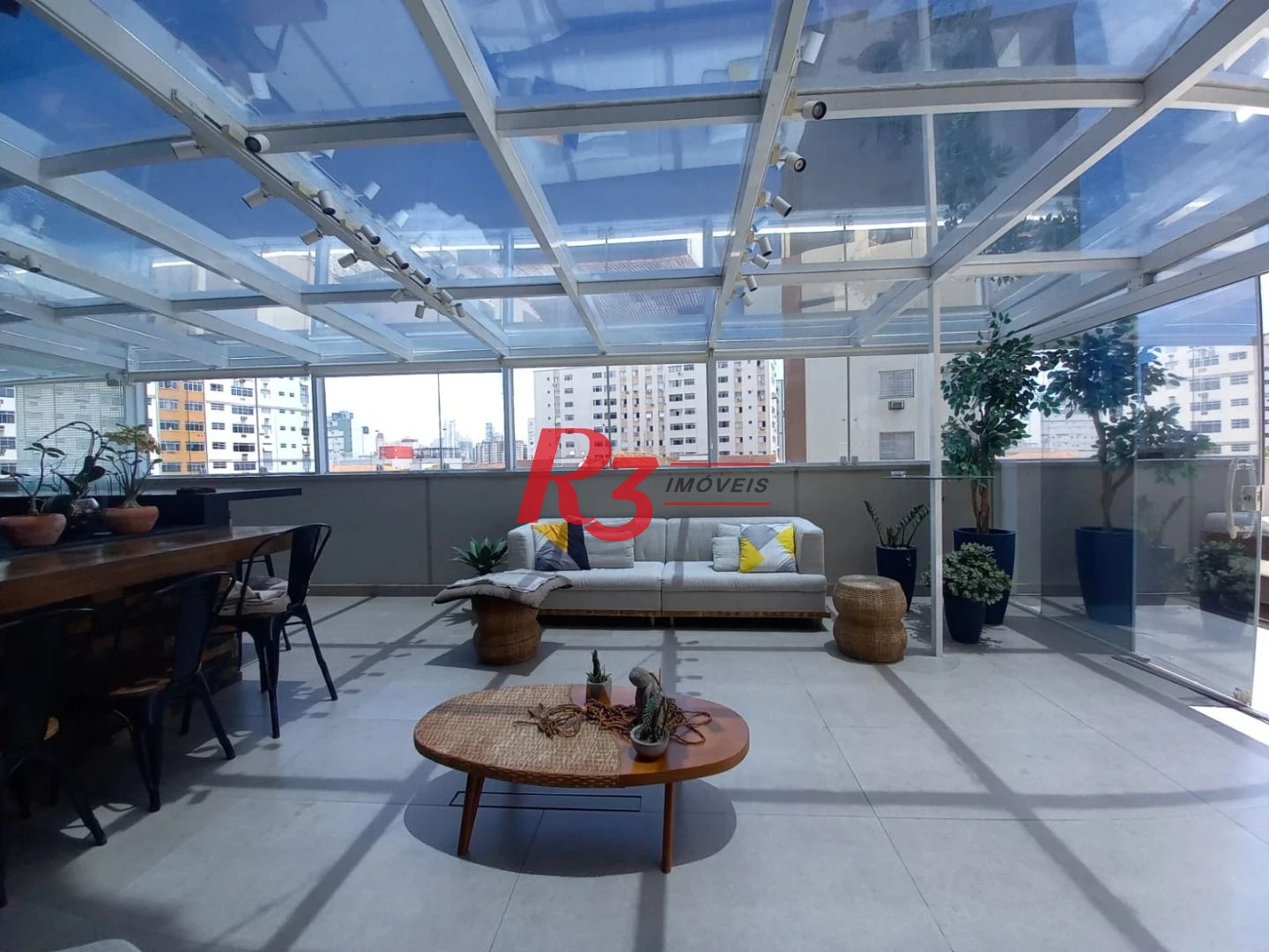Apartamento Garden à venda, 90 m² por R$ 1.400.000,00 - Campo Grande - Santos/SP