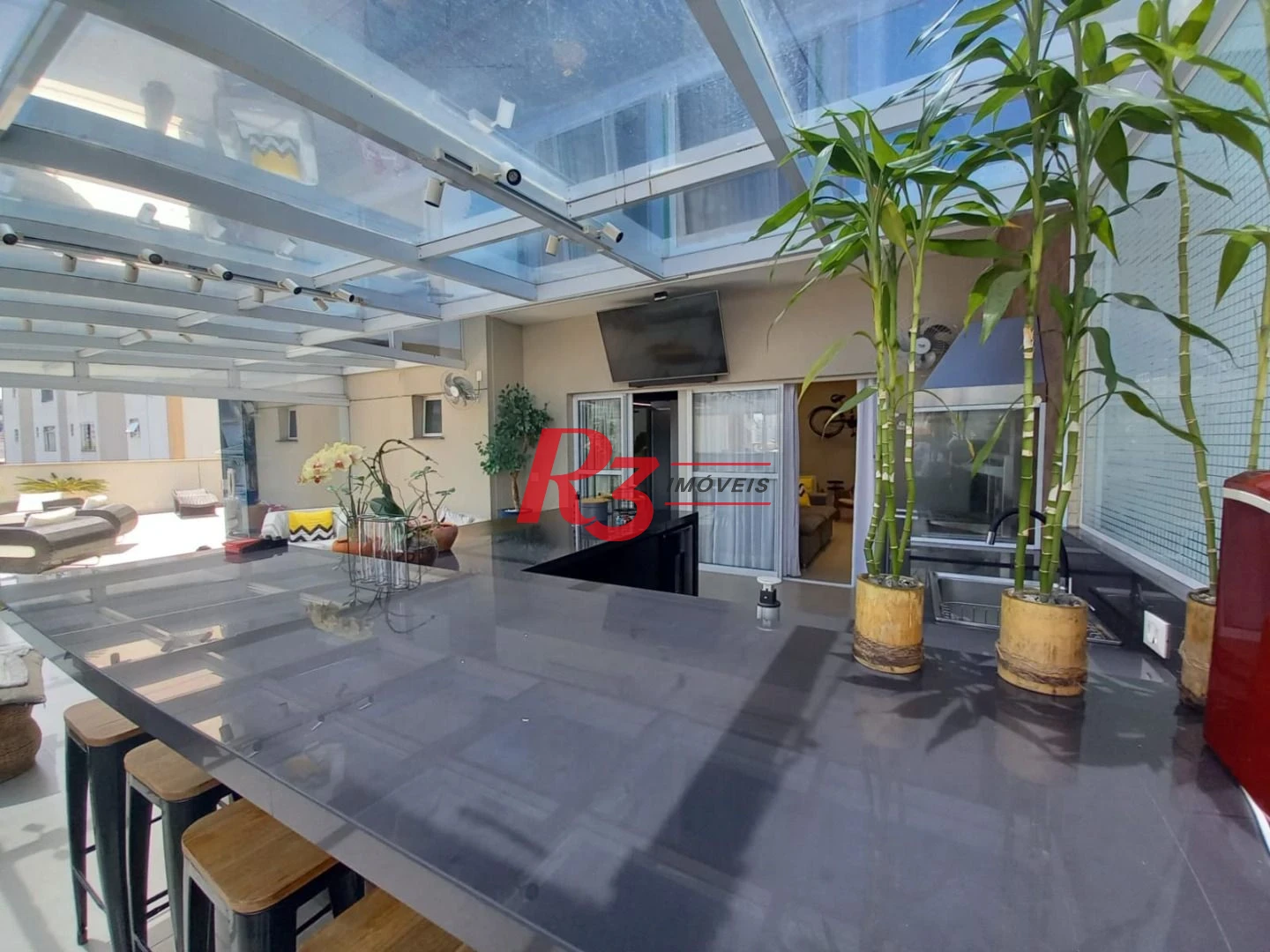 Apartamento Garden à venda, 90 m² por R$ 1.400.000,00 - Campo Grande - Santos/SP