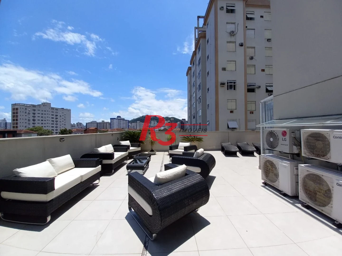 Apartamento Garden à venda, 90 m² por R$ 1.400.000,00 - Campo Grande - Santos/SP