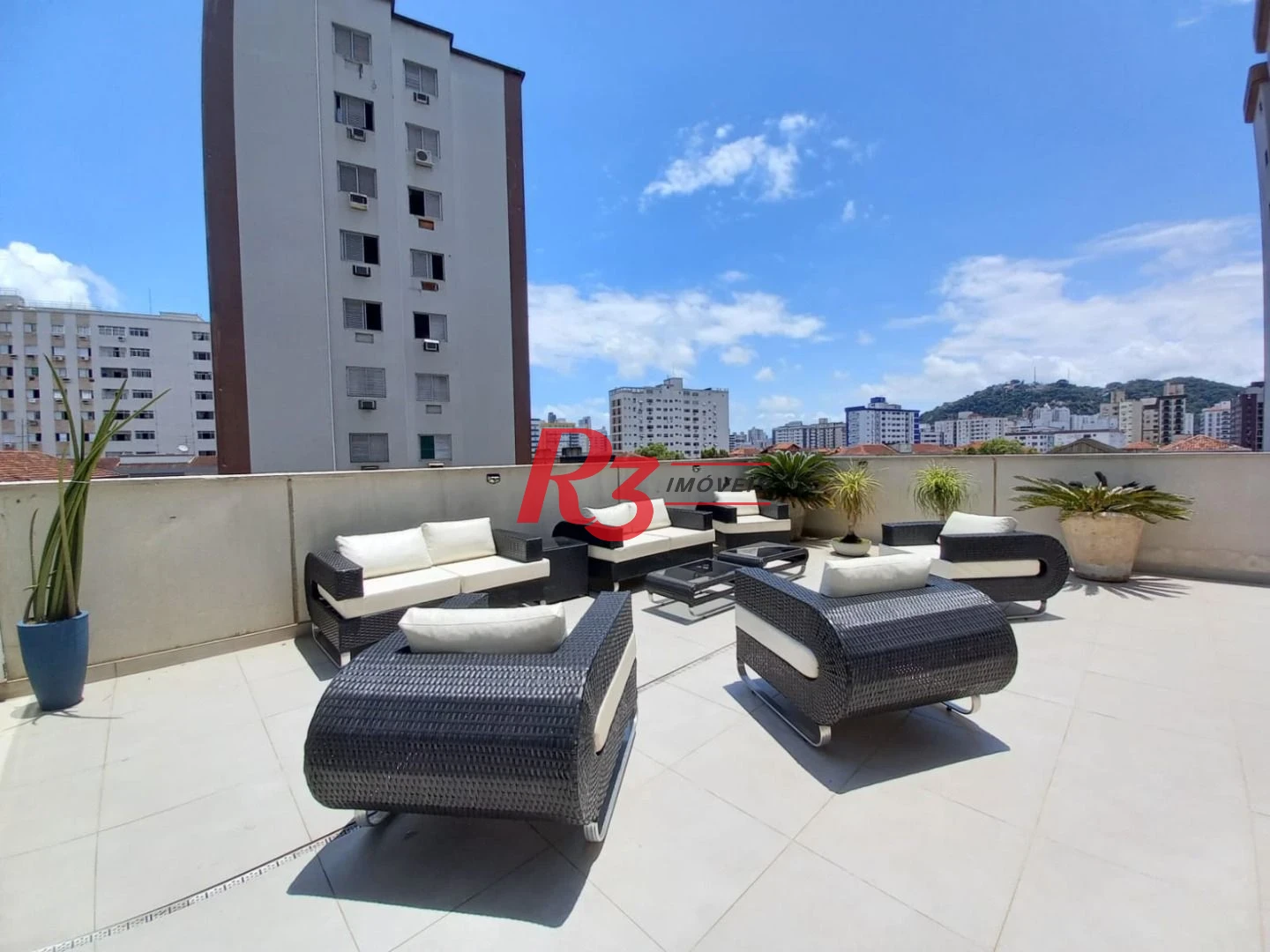 Apartamento Garden à venda, 90 m² por R$ 1.400.000,00 - Campo Grande - Santos/SP