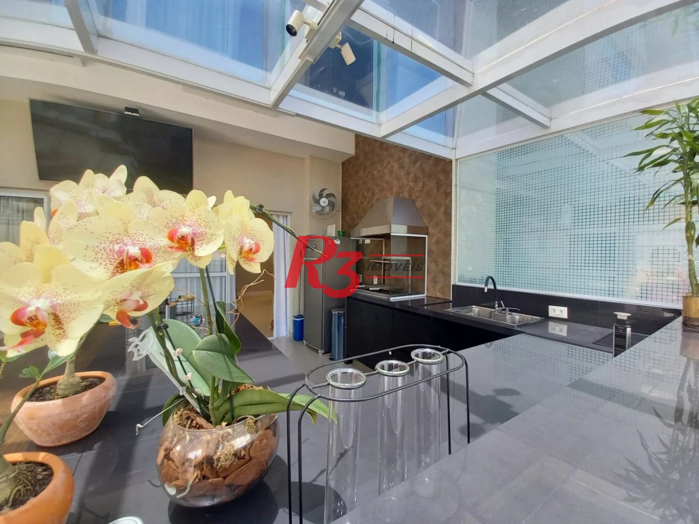 Apartamento Garden à venda, 90 m² por R$ 1.400.000,00 - Campo Grande - Santos/SP
