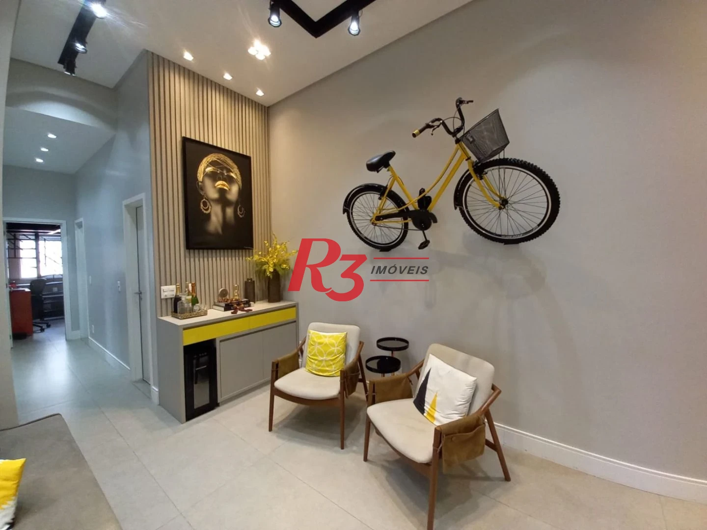 Apartamento Garden à venda, 90 m² por R$ 1.400.000,00 - Campo Grande - Santos/SP