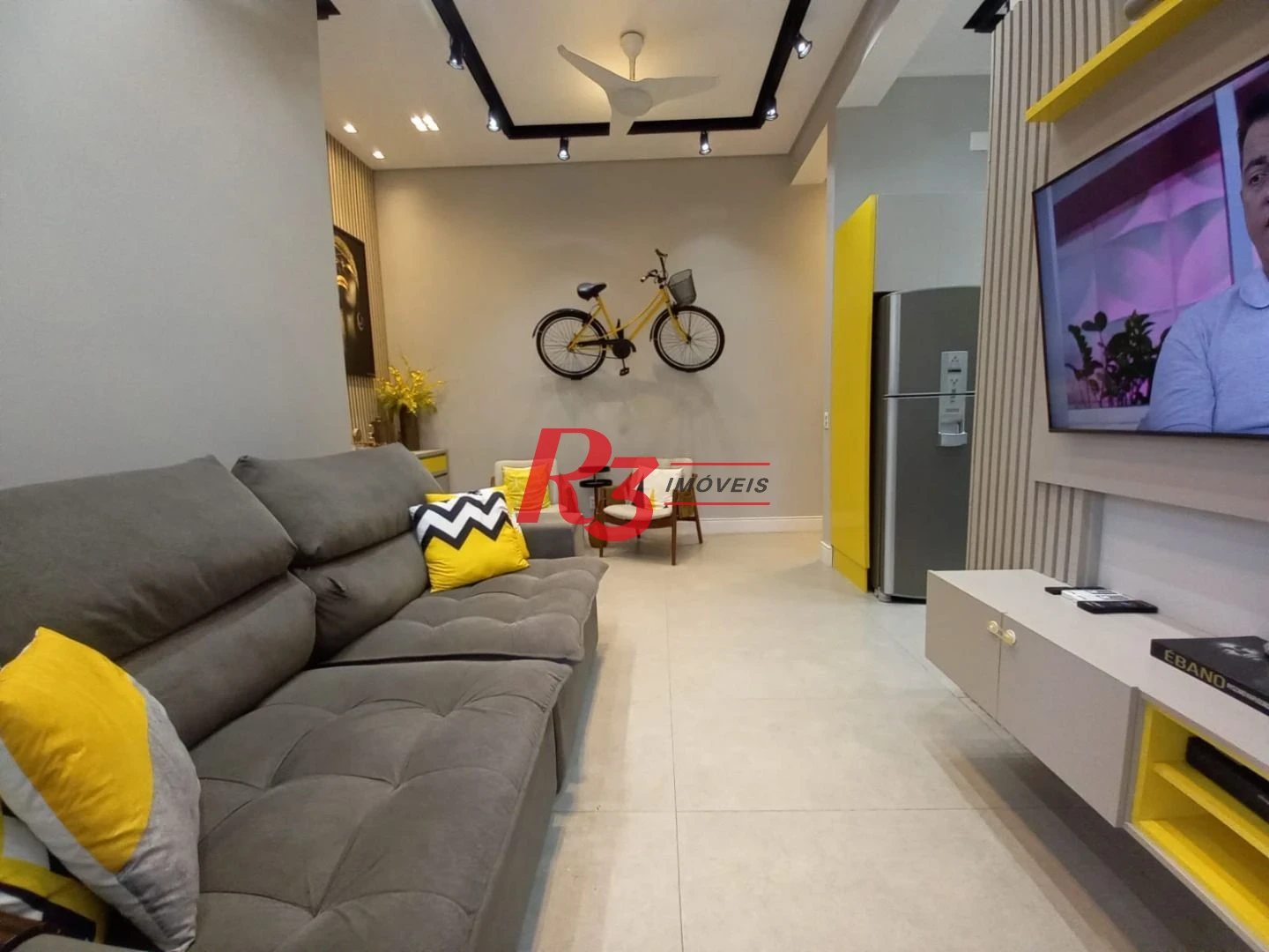 Apartamento Garden à venda, 90 m² por R$ 1.400.000,00 - Campo Grande - Santos/SP