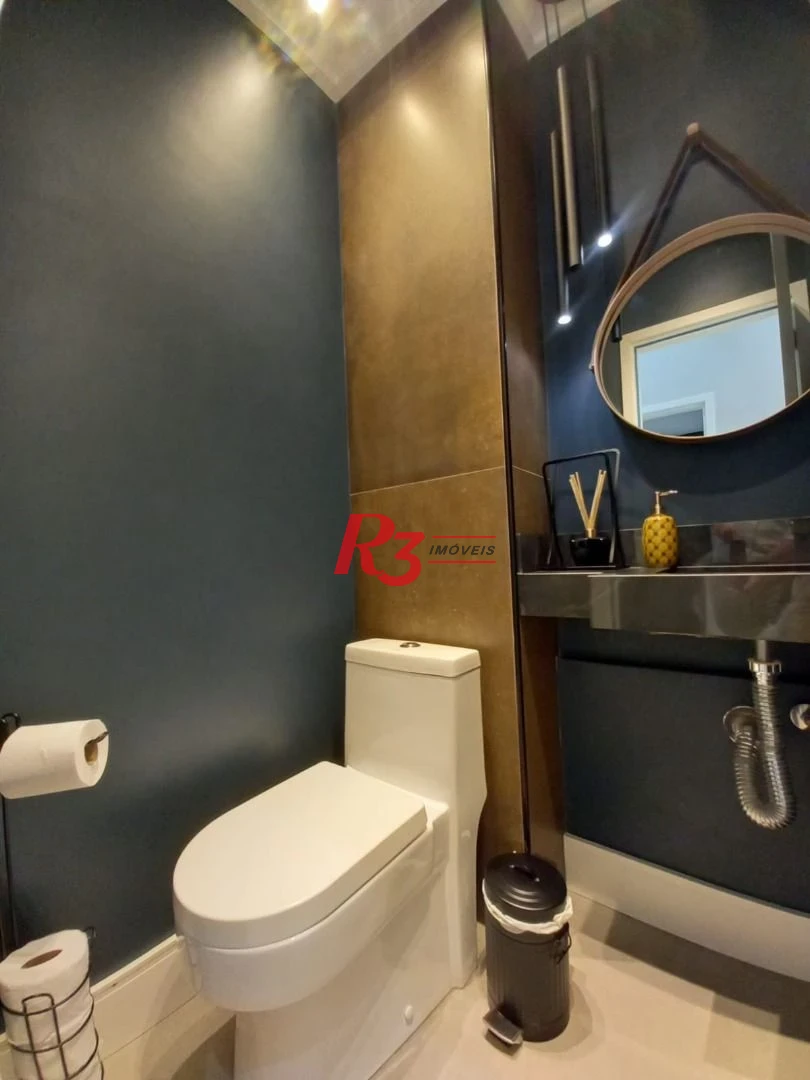 Apartamento Garden à venda, 90 m² por R$ 1.400.000,00 - Campo Grande - Santos/SP