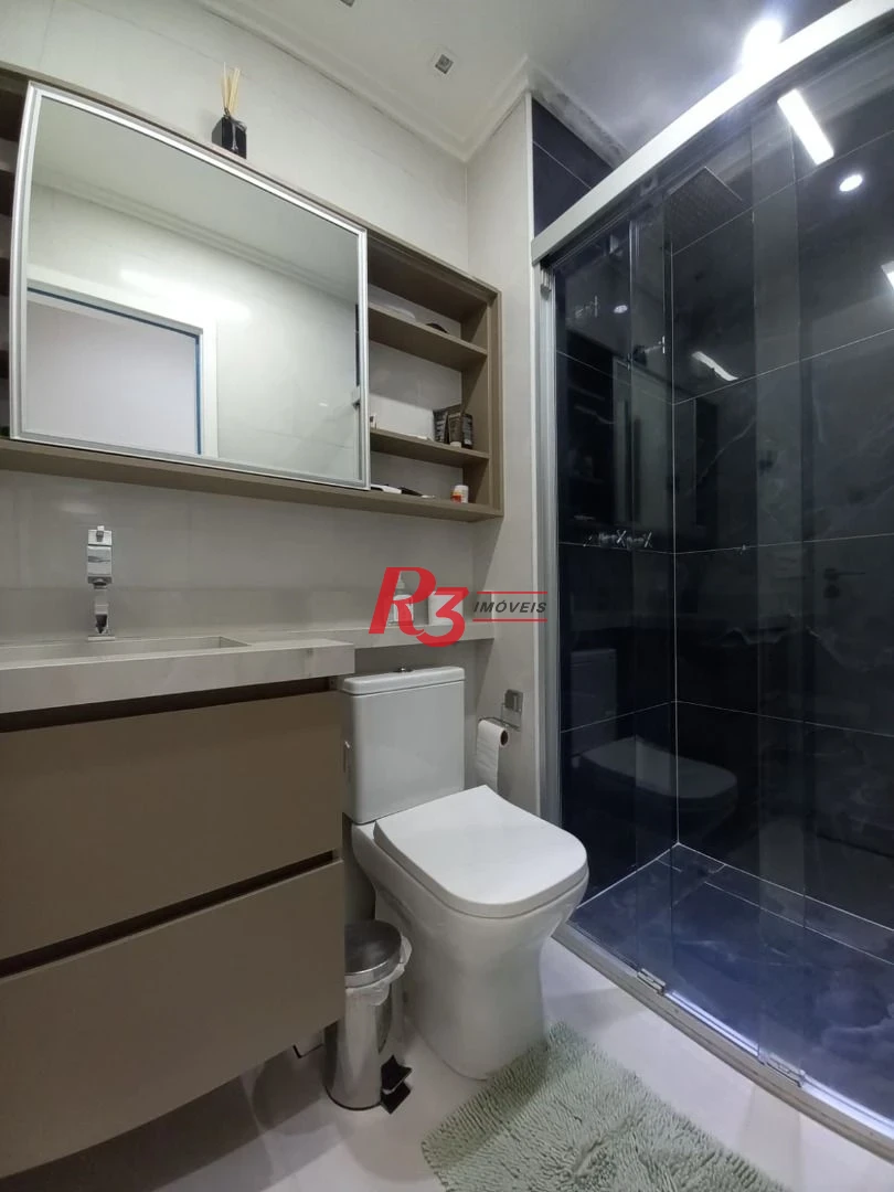 Apartamento Garden à venda, 90 m² por R$ 1.400.000,00 - Campo Grande - Santos/SP