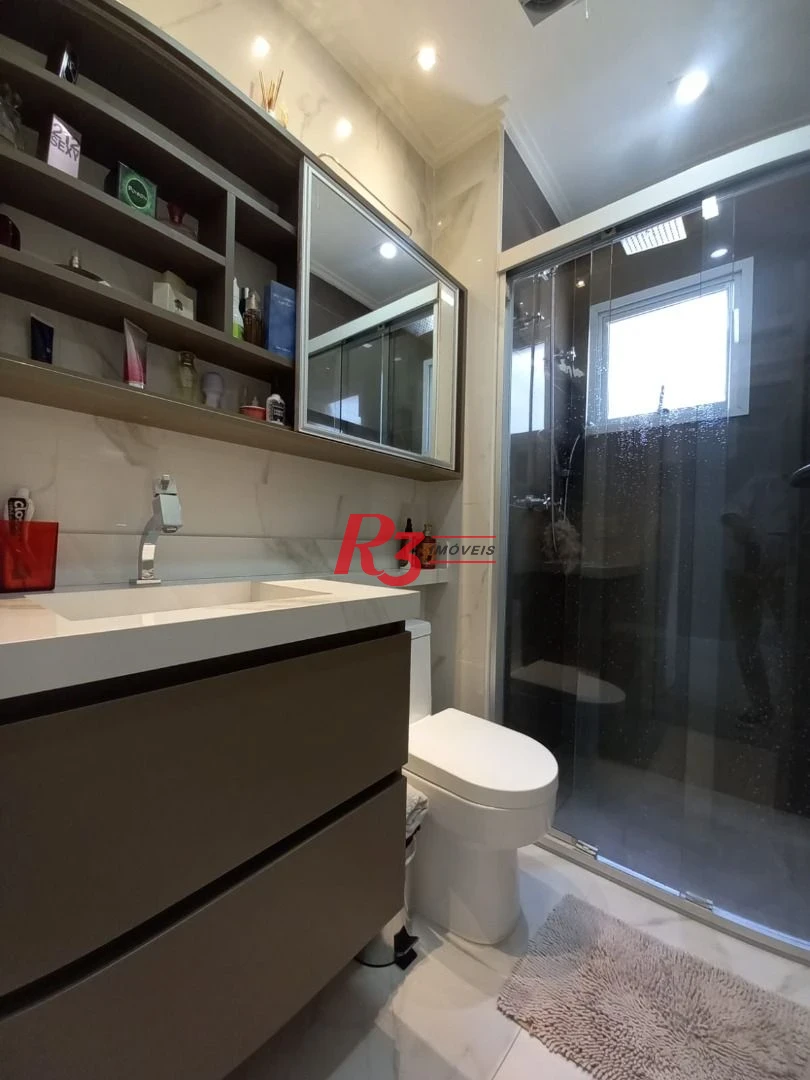 Apartamento Garden à venda, 90 m² por R$ 1.400.000,00 - Campo Grande - Santos/SP