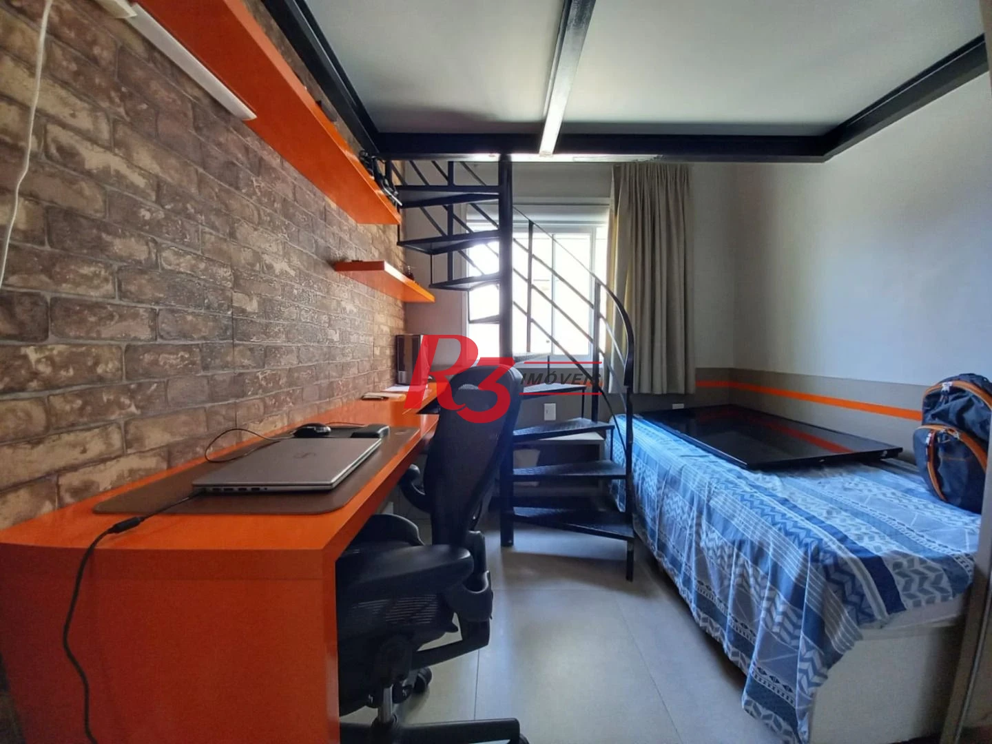 Apartamento Garden à venda, 90 m² por R$ 1.400.000,00 - Campo Grande - Santos/SP
