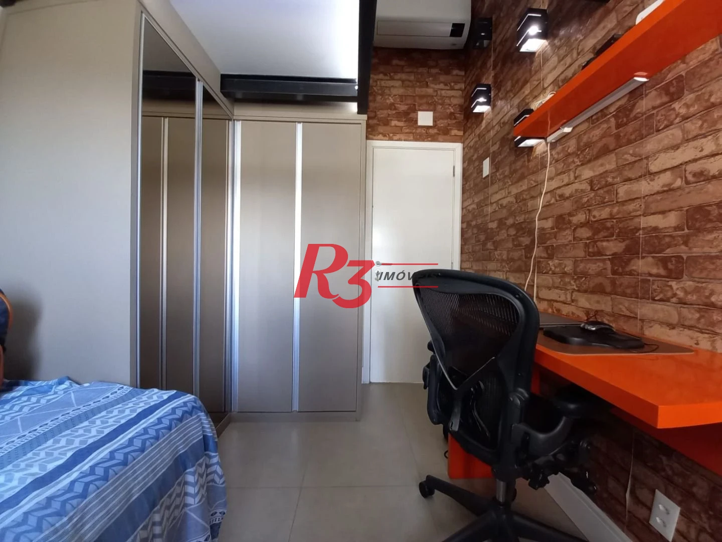 Apartamento Garden à venda, 90 m² por R$ 1.400.000,00 - Campo Grande - Santos/SP