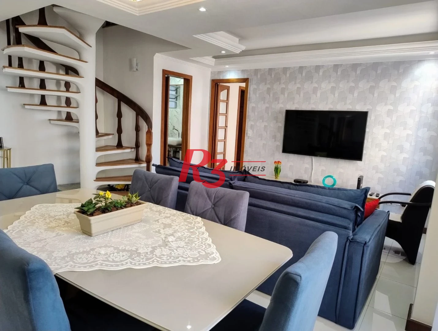 Cobertura à venda, 94 m² por R$ 1.400.000,00 - Boqueirão - Santos/SP