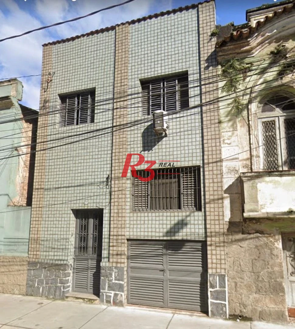 Sobrado para alugar, 219 m² por R$ 8.000,00/mês - Vila Matias - Santos/SP