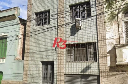 Sobrado para alugar, 219 m² por R$ 8.000,00/mês - Vila Matias - Santos/SP