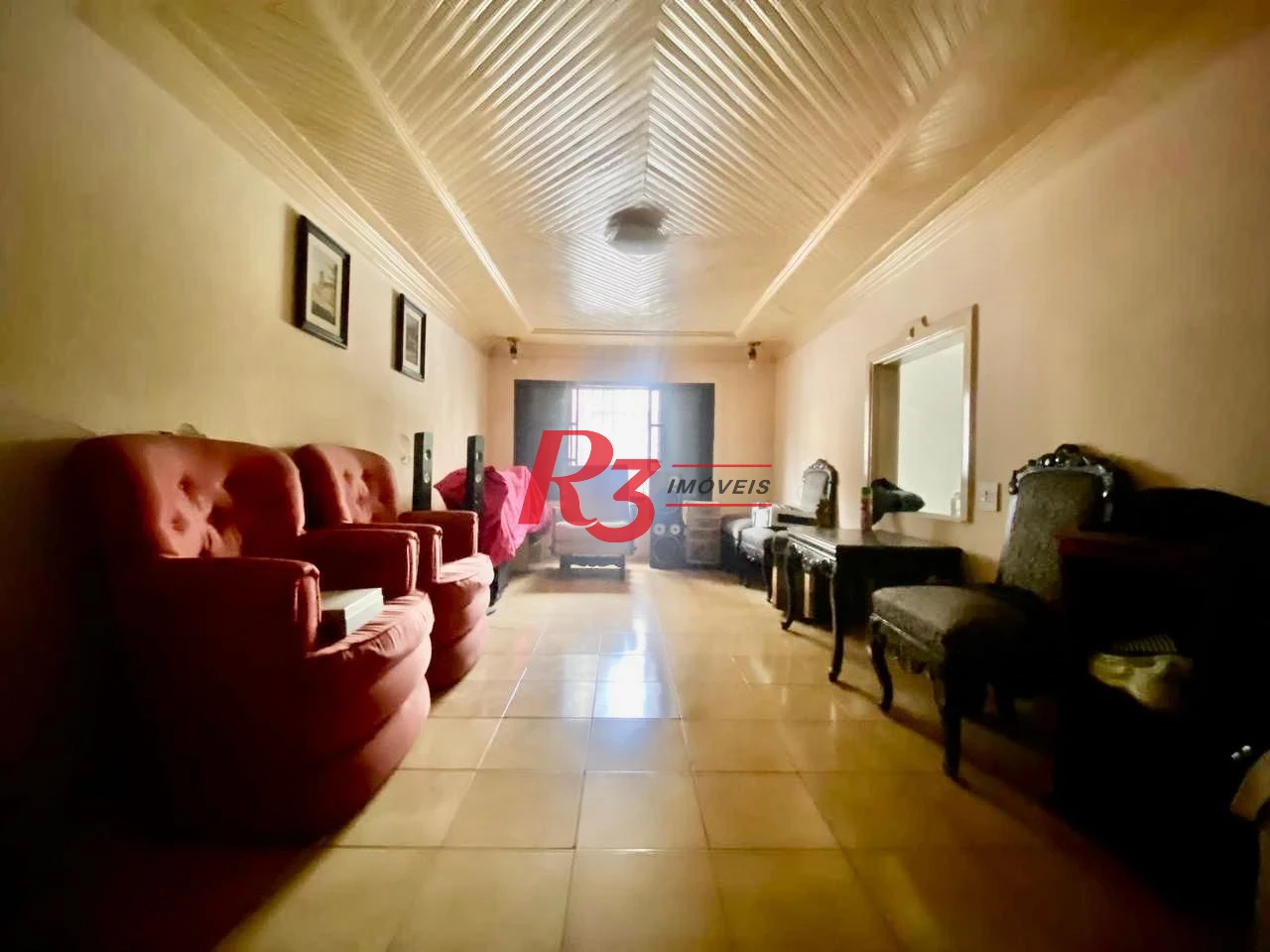 Sobrado para alugar, 219 m² por R$ 8.000,00/mês - Vila Matias - Santos/SP