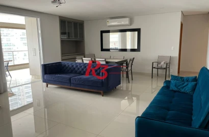 Apartamento à venda, 210 m² por R$ 4.050.000,00 - Embaré - Santos/SP