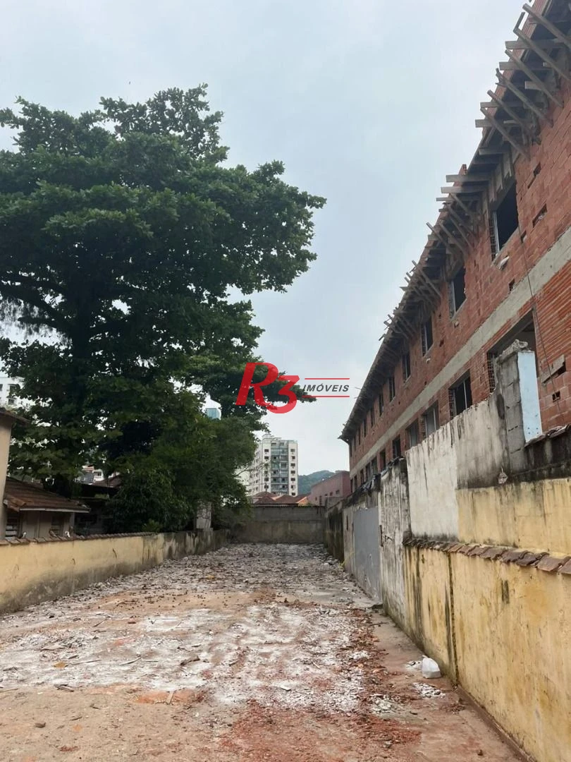 Terreno à venda, 400 m² por R$ 1.200.000,00 - Campo Grande - Santos/SP