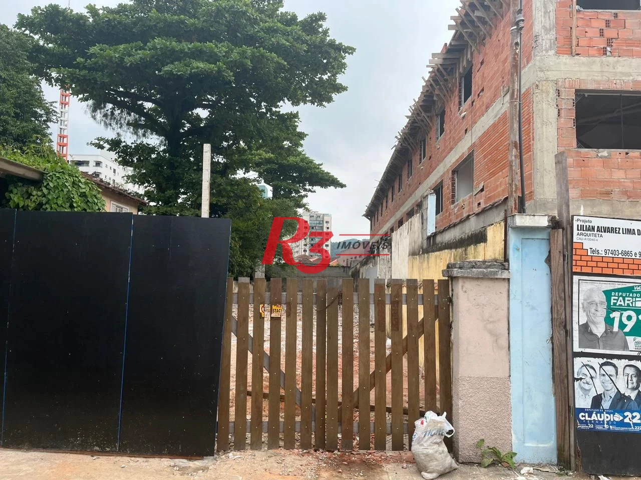 Terreno à venda, 400 m² por R$ 1.200.000,00 - Campo Grande - Santos/SP