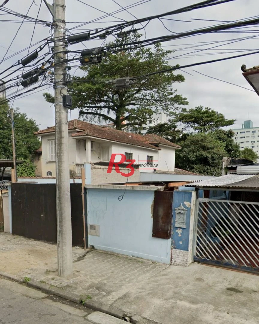 Terreno à venda, 400 m² por R$ 1.200.000,00 - Campo Grande - Santos/SP