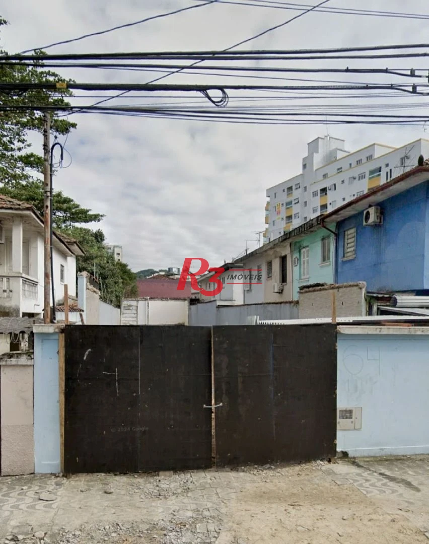 Terreno à venda, 400 m² por R$ 1.200.000,00 - Campo Grande - Santos/SP