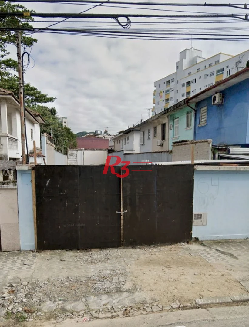 Terreno à venda, 400 m² por R$ 1.200.000,00 - Campo Grande - Santos/SP