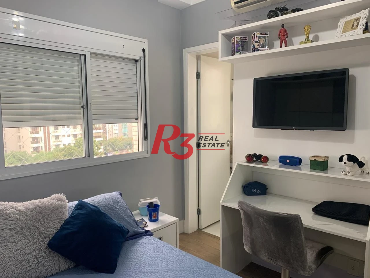 Apartamento para alugar, 181 m² por R$ 17.790,00/mês - Gonzaga - Santos/SP
