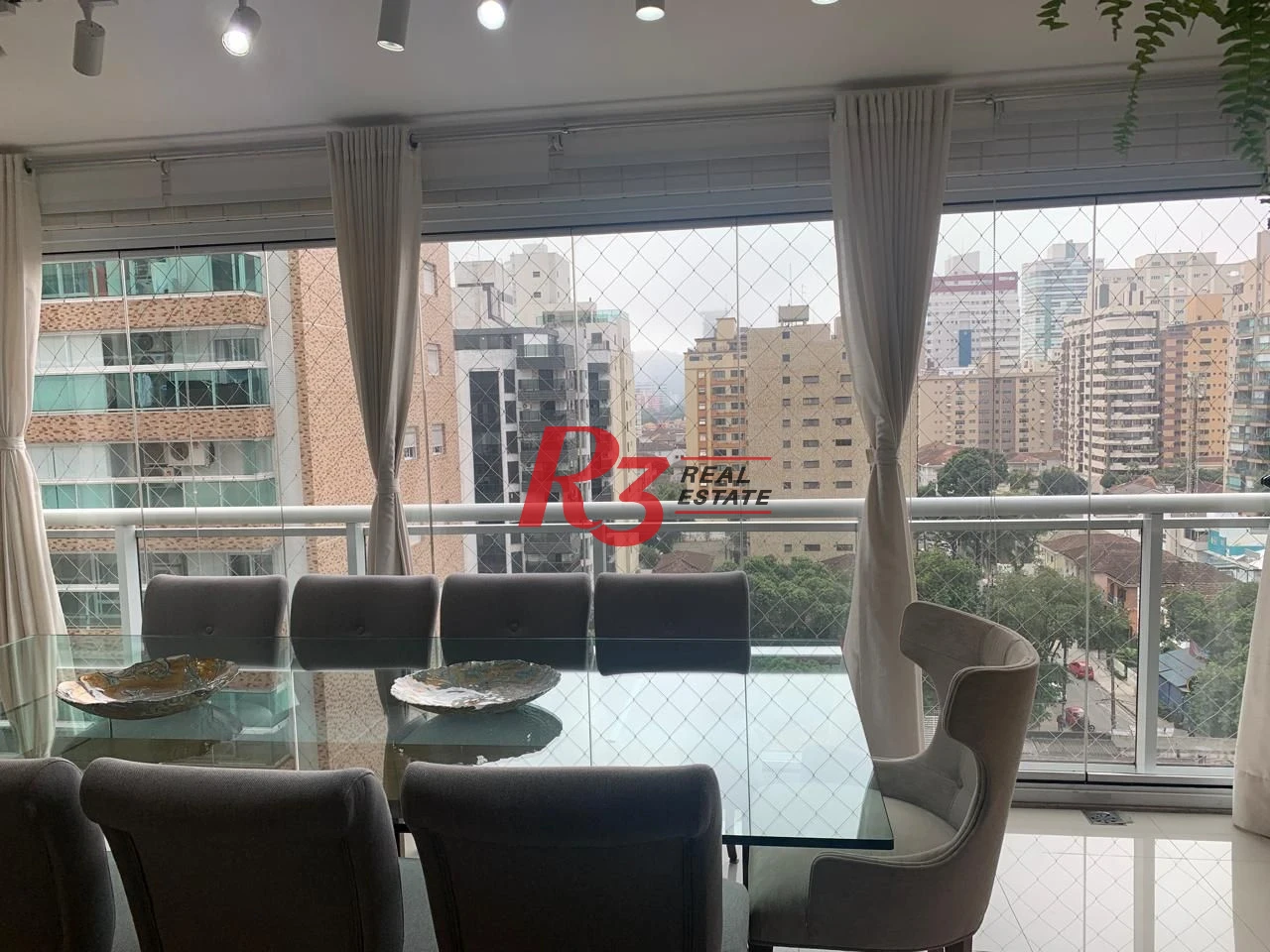 Apartamento para alugar, 181 m² por R$ 17.790,00/mês - Gonzaga - Santos/SP