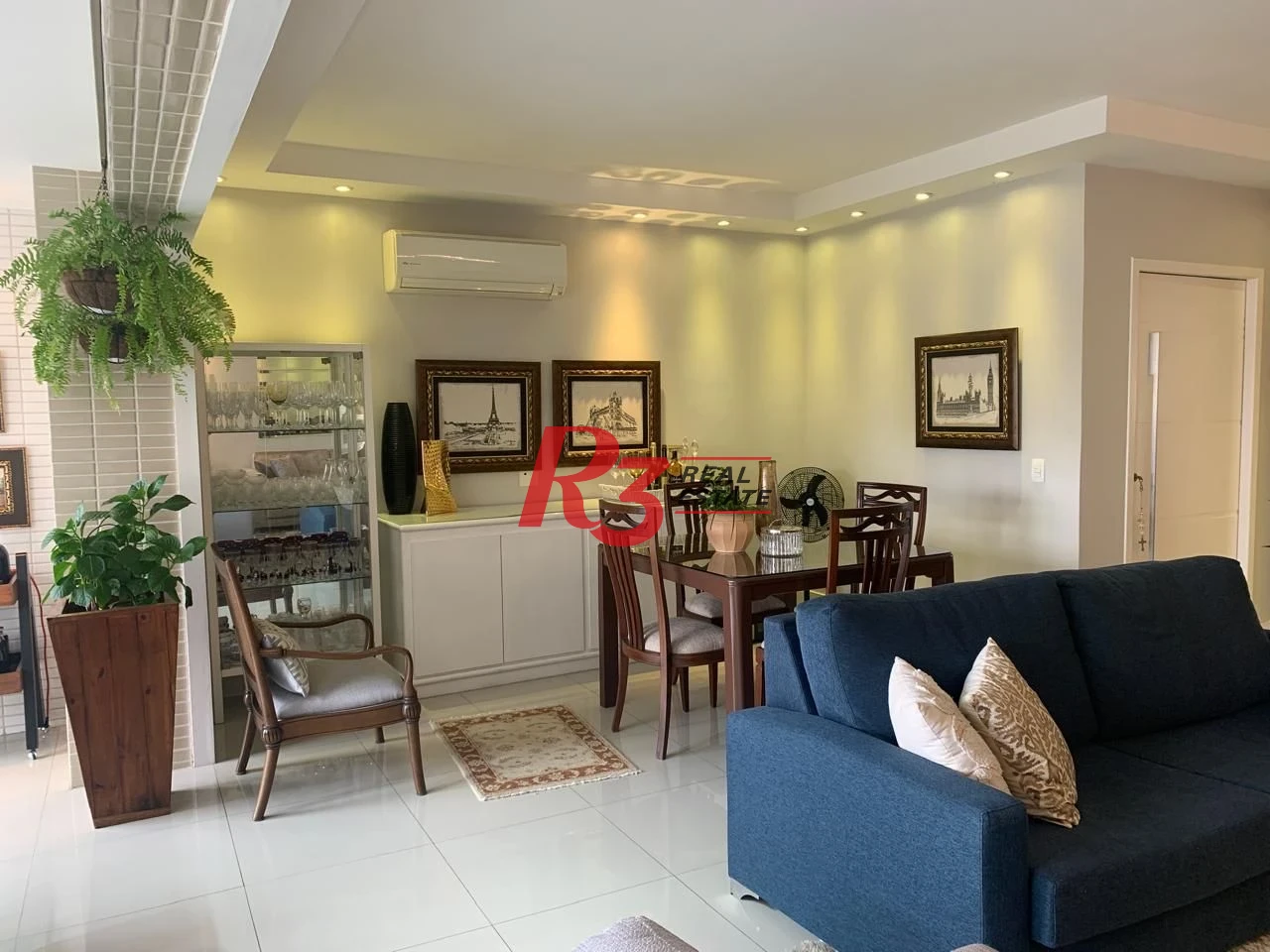 Apartamento para alugar, 181 m² por R$ 17.790,00/mês - Gonzaga - Santos/SP