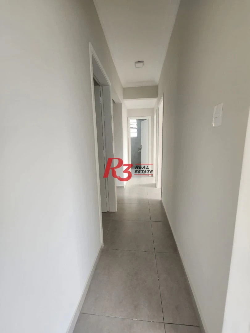 Apartamento com 3 dormitórios à venda, 121 m² por R$ 890.000,00 - Embaré - Santos/SP