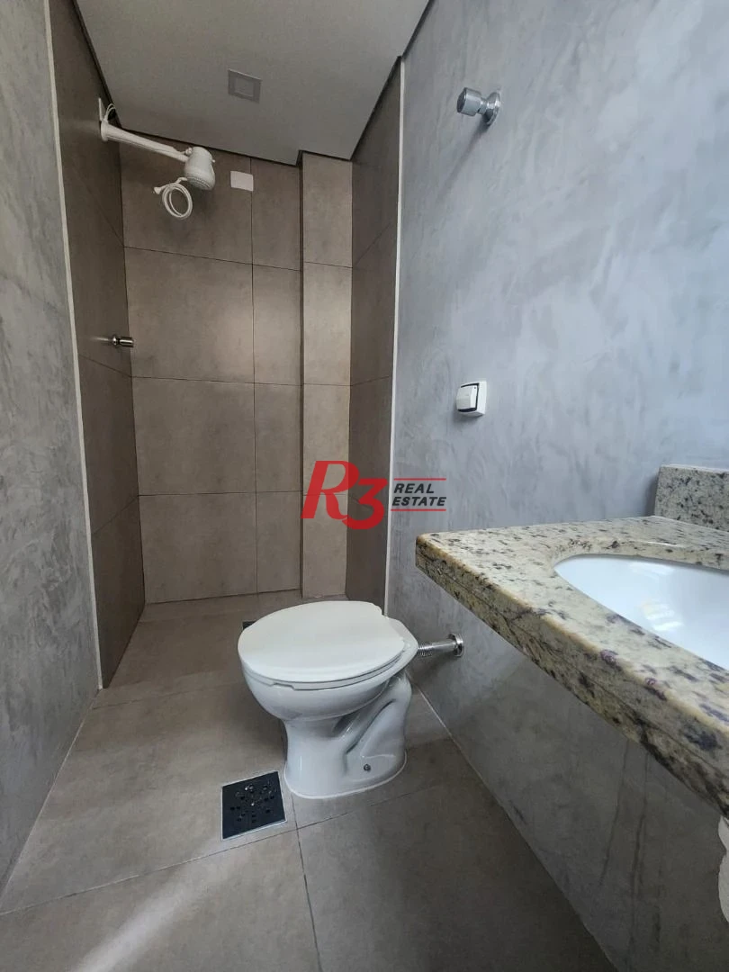 Apartamento com 3 dormitórios à venda, 121 m² por R$ 890.000,00 - Embaré - Santos/SP