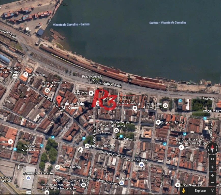 Prédio à venda, 1098 m² por R$ 4.000.000,00 - Centro - Santos/SP
