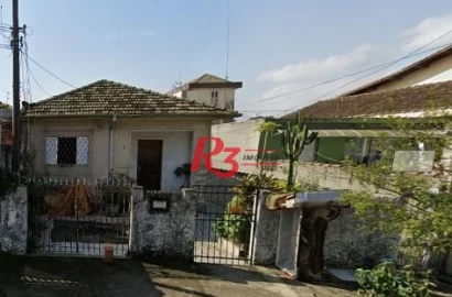 Terreno à venda, 296 m² por R$ 640.000,00 - Estuário - Santos/SP