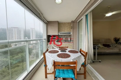 Apartamento à venda, 100 m² por R$ 1.340.000,00 - José Menino - Santos/SP