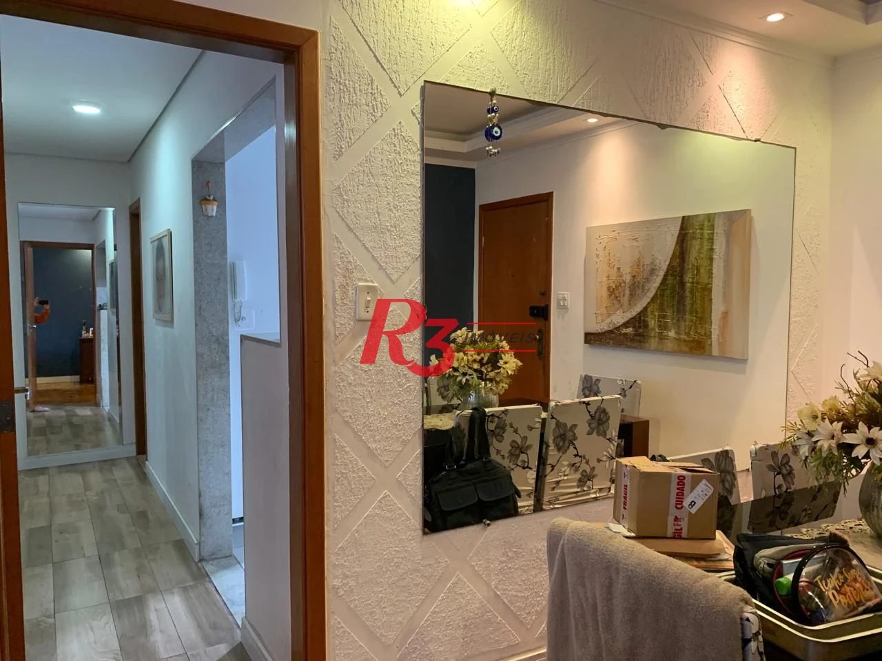 Apartamento à venda, 80 m² por R$ 630.000,00 - Boqueirão - Santos/SP