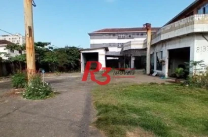Terreno à venda, 963 m² por R$ 9.900.000,00 - Boqueirão - Santos/SP