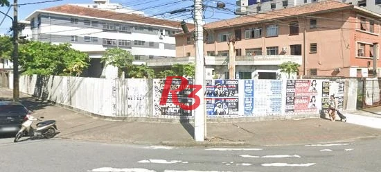Terreno à venda, 963 m² por R$ 9.900.000,00 - Boqueirão - Santos/SP