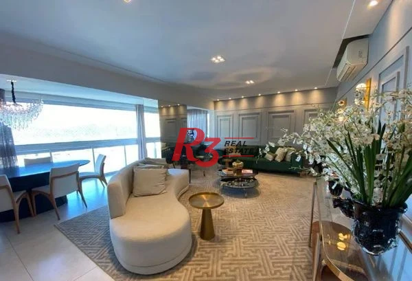 Cobertura à venda, 370 m² por R$ 6.900.000,00 - Ponta da Praia - Santos/SP