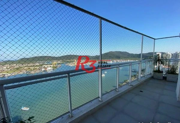 Cobertura à venda, 370 m² por R$ 6.900.000,00 - Ponta da Praia - Santos/SP