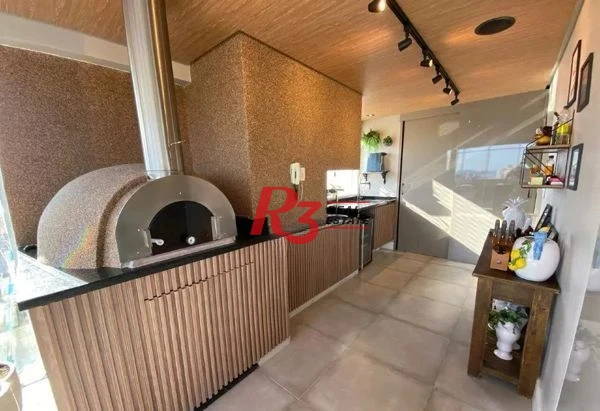 Cobertura à venda, 370 m² por R$ 6.900.000,00 - Ponta da Praia - Santos/SP