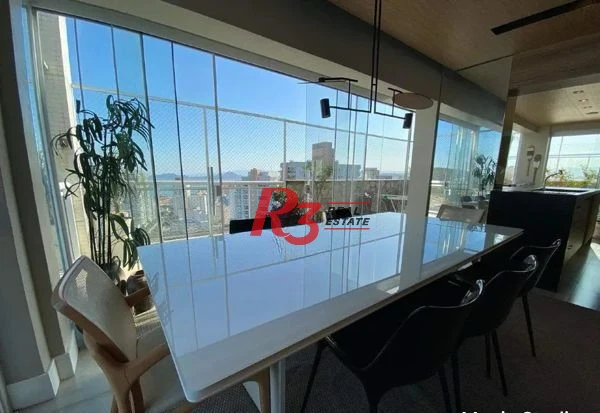 Cobertura à venda, 370 m² por R$ 6.900.000,00 - Ponta da Praia - Santos/SP