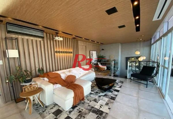 Cobertura à venda, 370 m² por R$ 6.900.000,00 - Ponta da Praia - Santos/SP