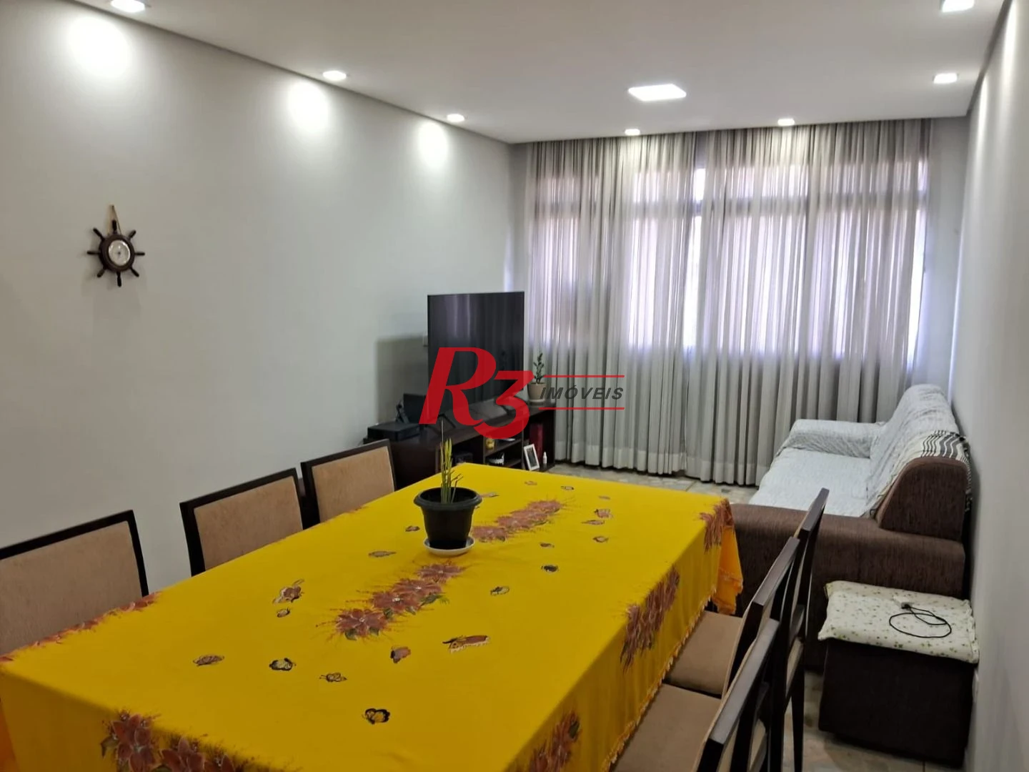 Apartamento com 2 dormitórios à venda, 82 m² por R$ 450.000,00 - Embaré - Santos/SP
