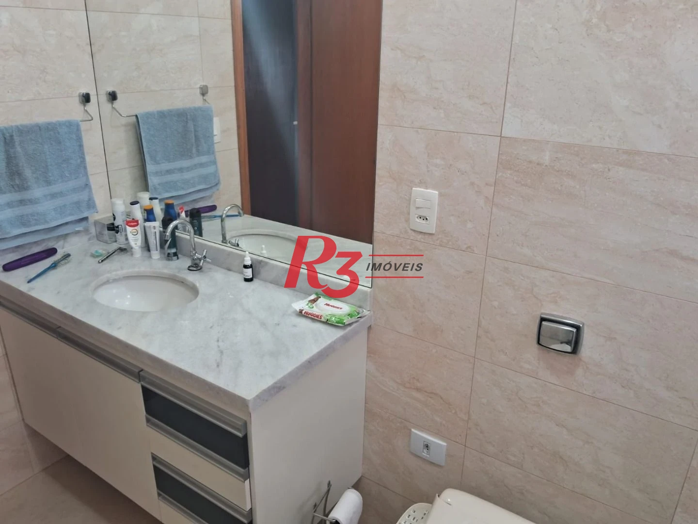 Apartamento com 2 dormitórios à venda, 82 m² por R$ 450.000,00 - Embaré - Santos/SP