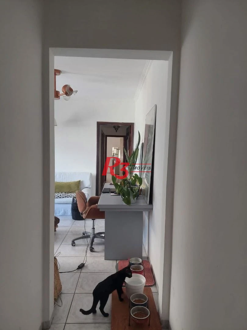 Apartamento à venda, 82 m² por R$ 345.000,00 - José Menino - Santos/SP