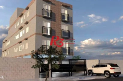 Apartamento à venda, 41 m² por R$ 360.000,00 - Estuário - Santos/SP