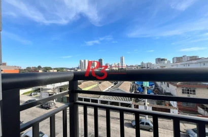 Apartamento com 2 dormitórios à venda, 41 m² por R$ 375.000,00 - Estuário - Santos/SP