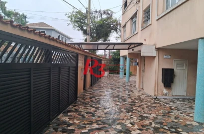 Apartamento com 2 dormitórios à venda, 52 m² por R$ 430.000,00 - Aparecida - Santos/SP