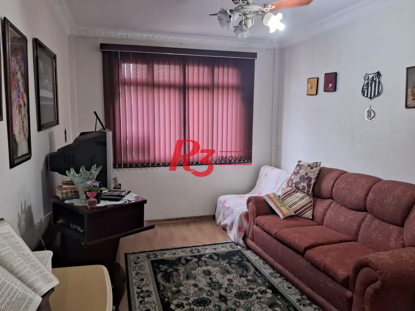 Apartamento com 2 dormitórios à venda, 52 m² por R$ 430.000,00 - Aparecida - Santos/SP