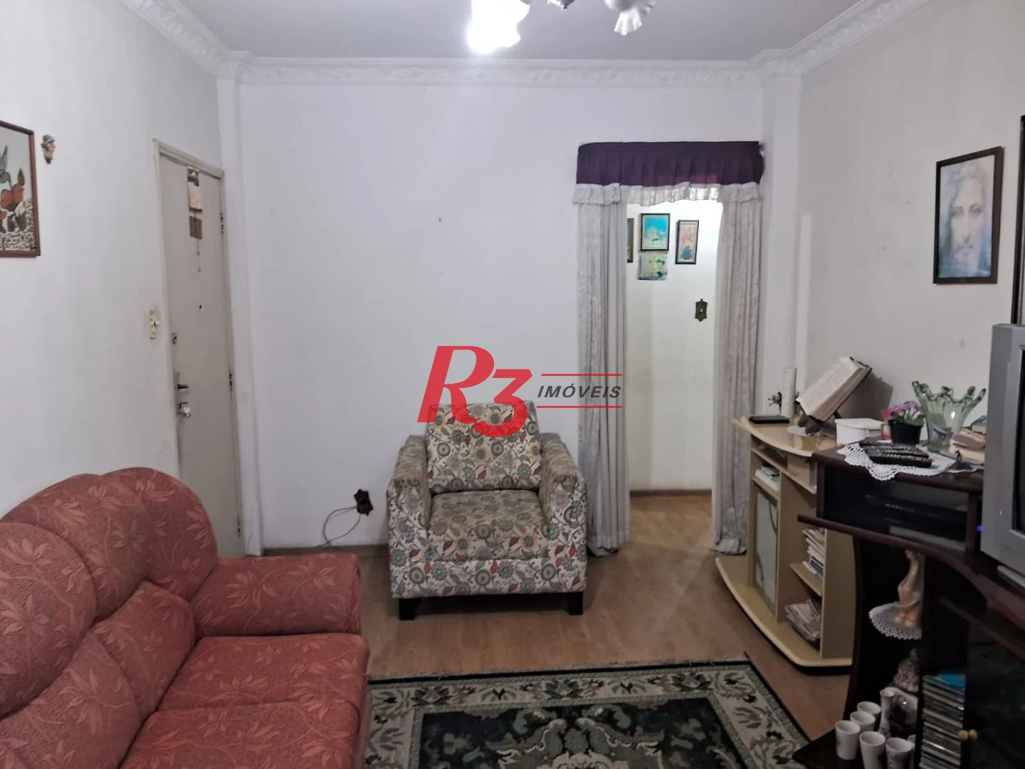 Apartamento com 2 dormitórios à venda, 52 m² por R$ 430.000,00 - Aparecida - Santos/SP